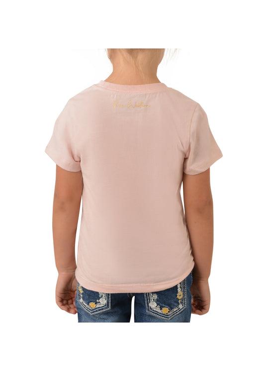 Pure Western Girls Blossom Short Sleeve Tee - P2S5527649