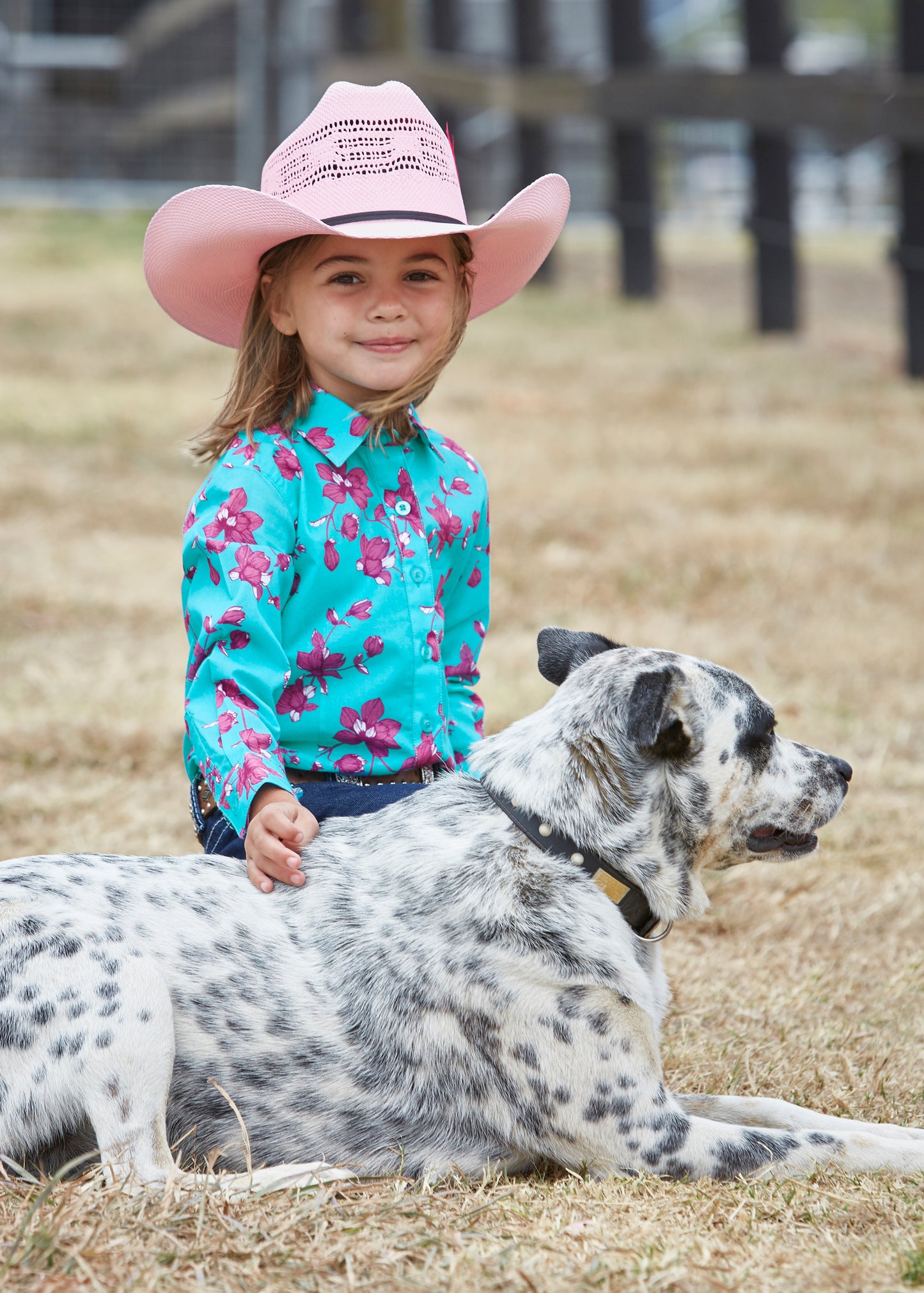 Pure Western Girl's Annabelle L/S Shirt