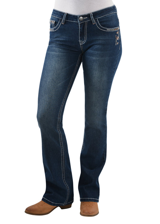 Pure Western Ladies Bootcut Jean - PCP2208501