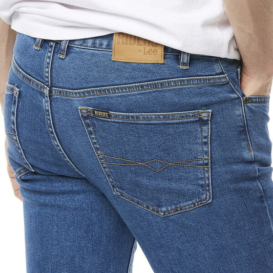 Lee Riders Mens Straight Stonewash Stretch Jeans - ON SALE