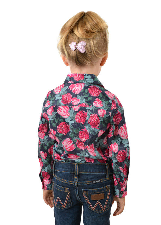 Thomas Cook Girl’s Opal Long Sleeve Stretch Shirt