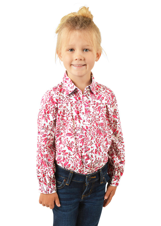 Thomas Cook Girls Poppy Long Sleeve Stretch Shirt - T2S5110060
