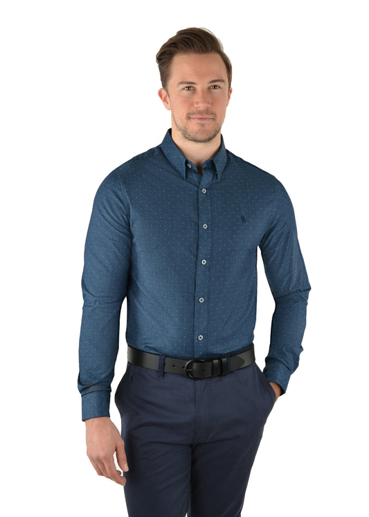 Thomas Cook Mens Jude Tailored L/S Shirt - T3W1120029