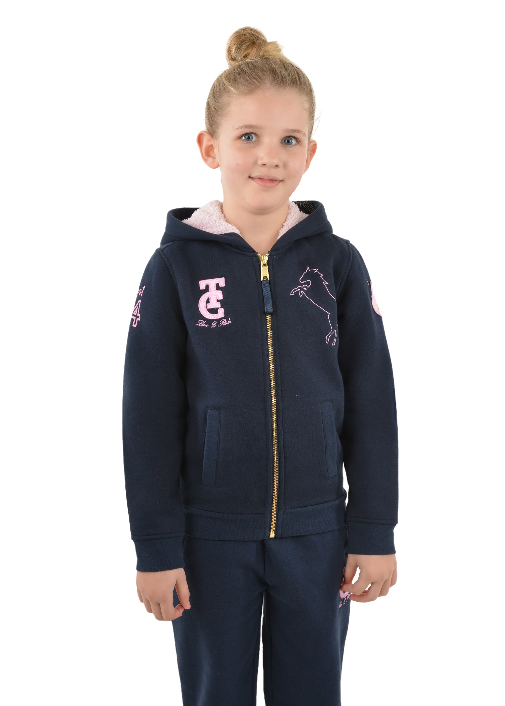 Thomas Cook Girls Brandy Zip Hoodie Navy On Sale – Sheps