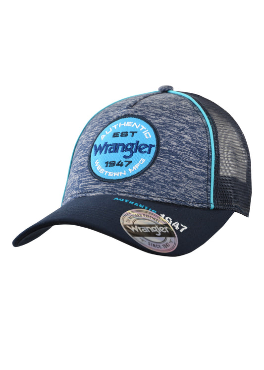 Wrangler Mens Ledger Trucker Cap