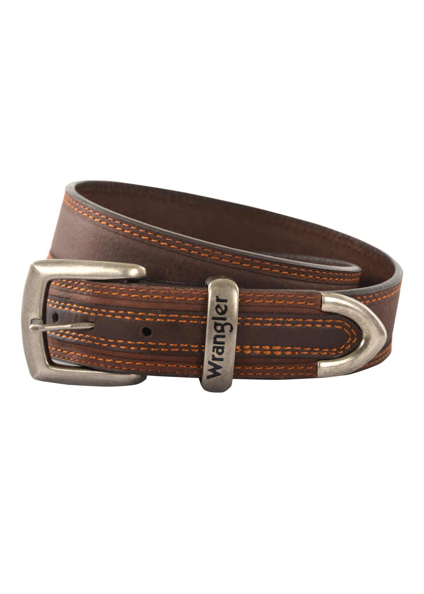 Wrangler Mens Brincat Belt - Coffee