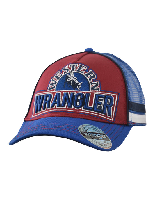 Wrangler Boys Matteo Navy Trucker Cap