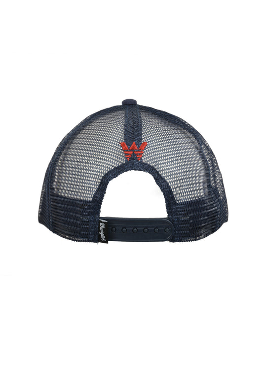 Wrangler Mens Duke Trucker Cap - Navy