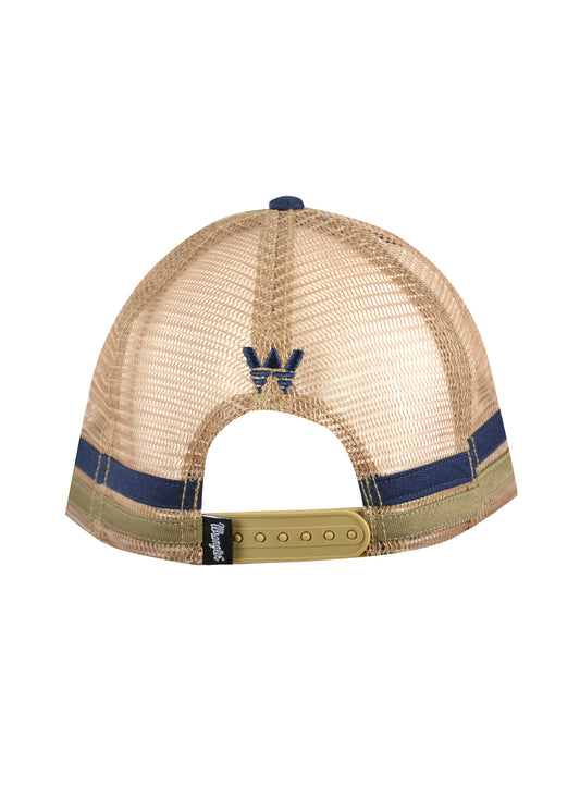 Wrangler Square Front Trucker Cap - Navy - X2S1981CAP