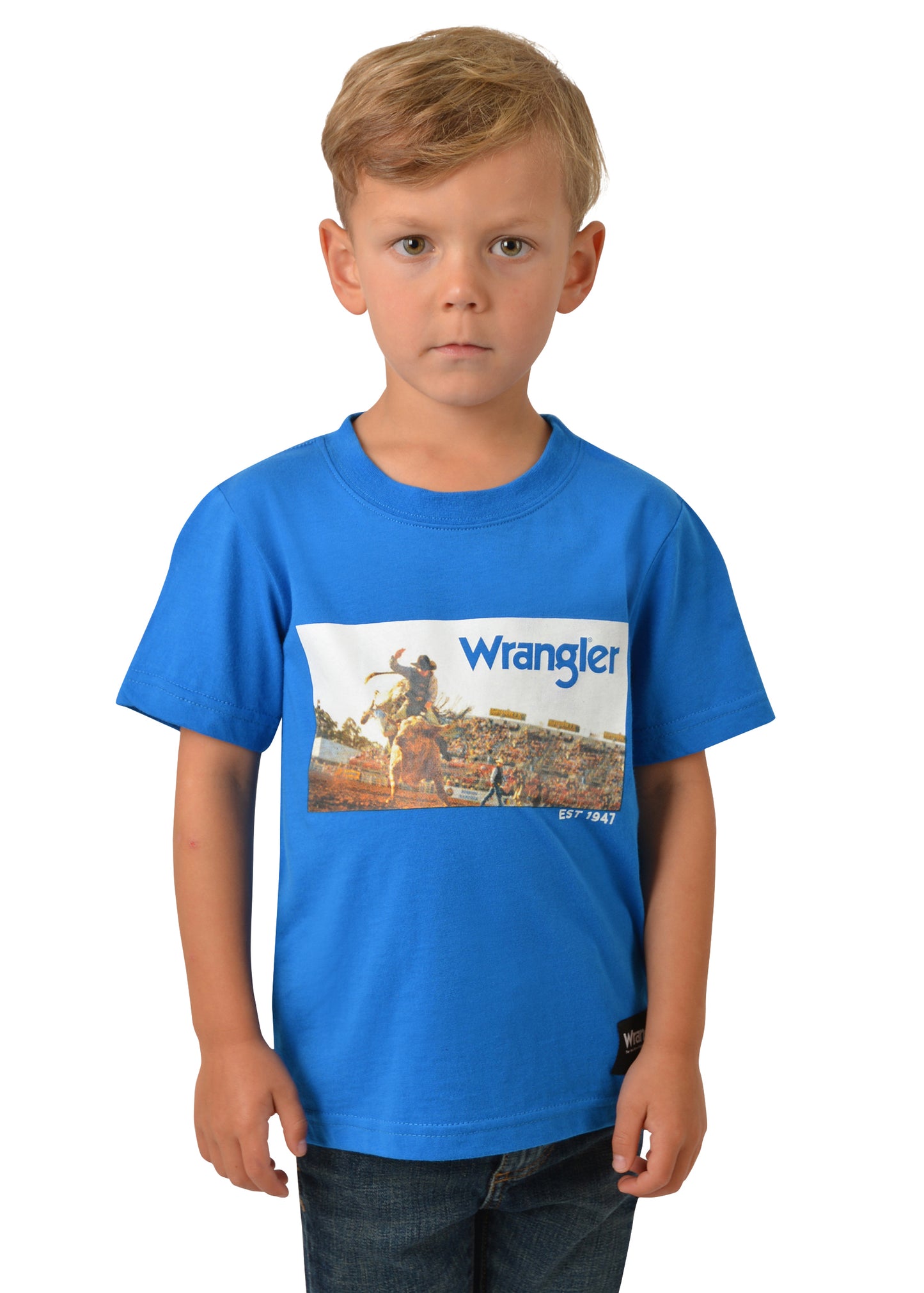 Wrangler Boys Wells S/S Tee - X2S3557818