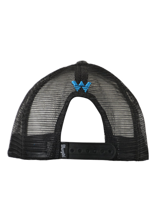 Wrangler Sutherland Trucker Cap - Charcoal Marle/Black - X3W1946CAP