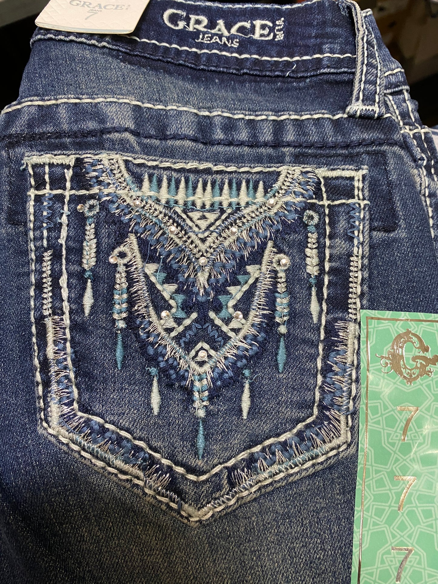 Grace in LA Girls Dreamcatch Boot Cut Jean