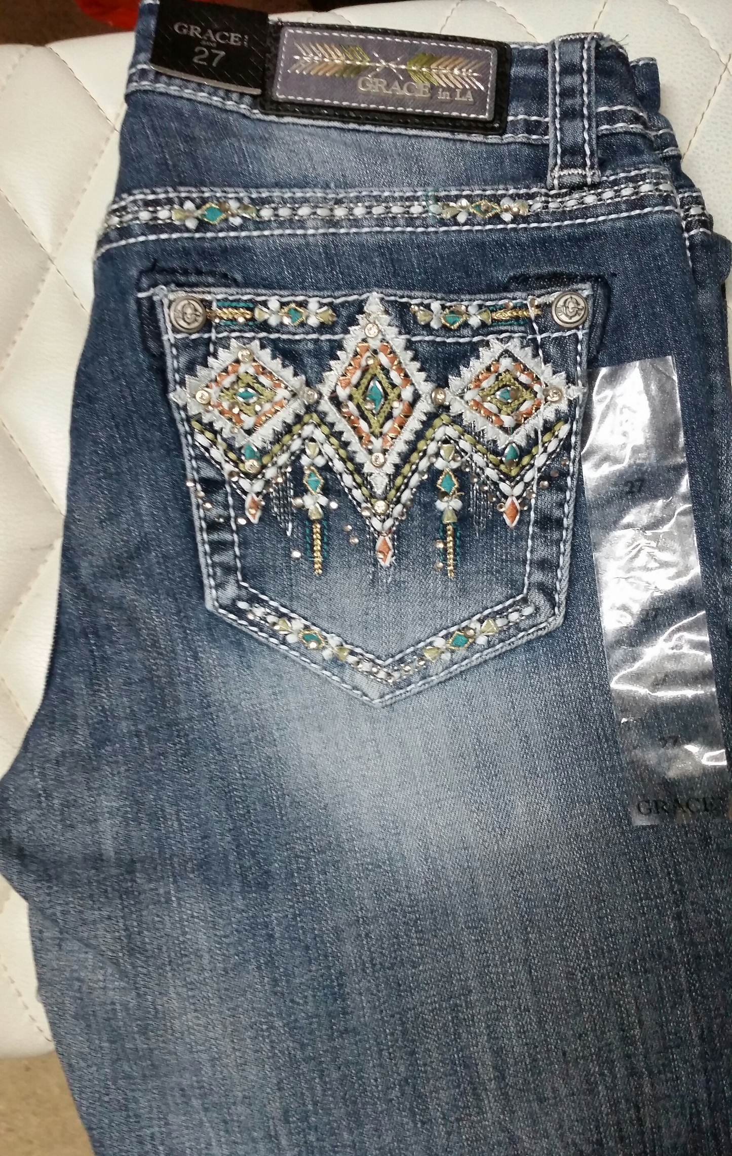 Grace in LA Ladies Jeans - JB81125