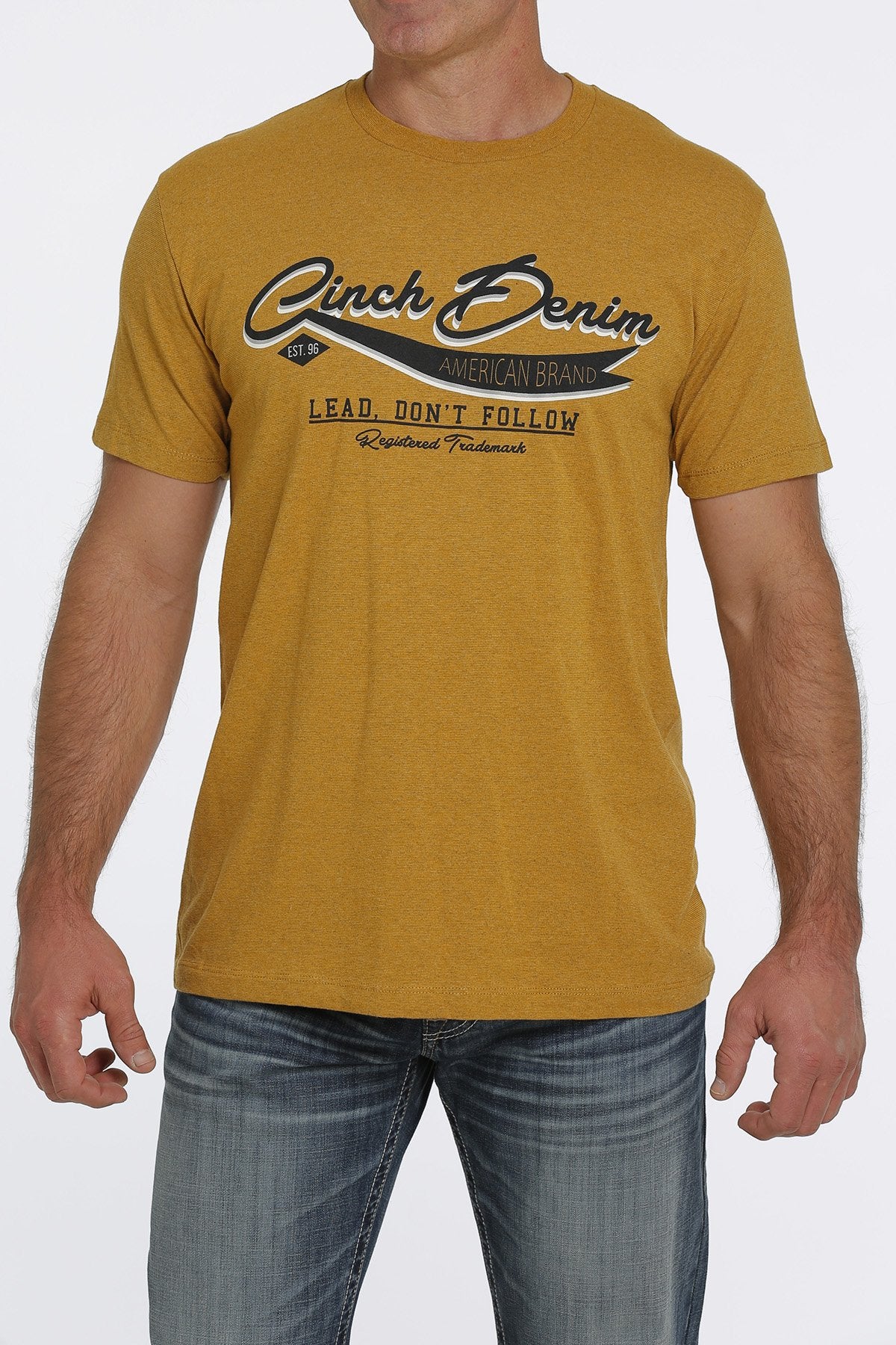 Cinch Mens Denim Tee - MTT1690512