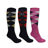 Thomas Cook Ladies 3-Pack Riding Socks - Multi