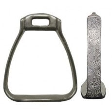 Stirrup Bradys Aluminium Engraved - 023124