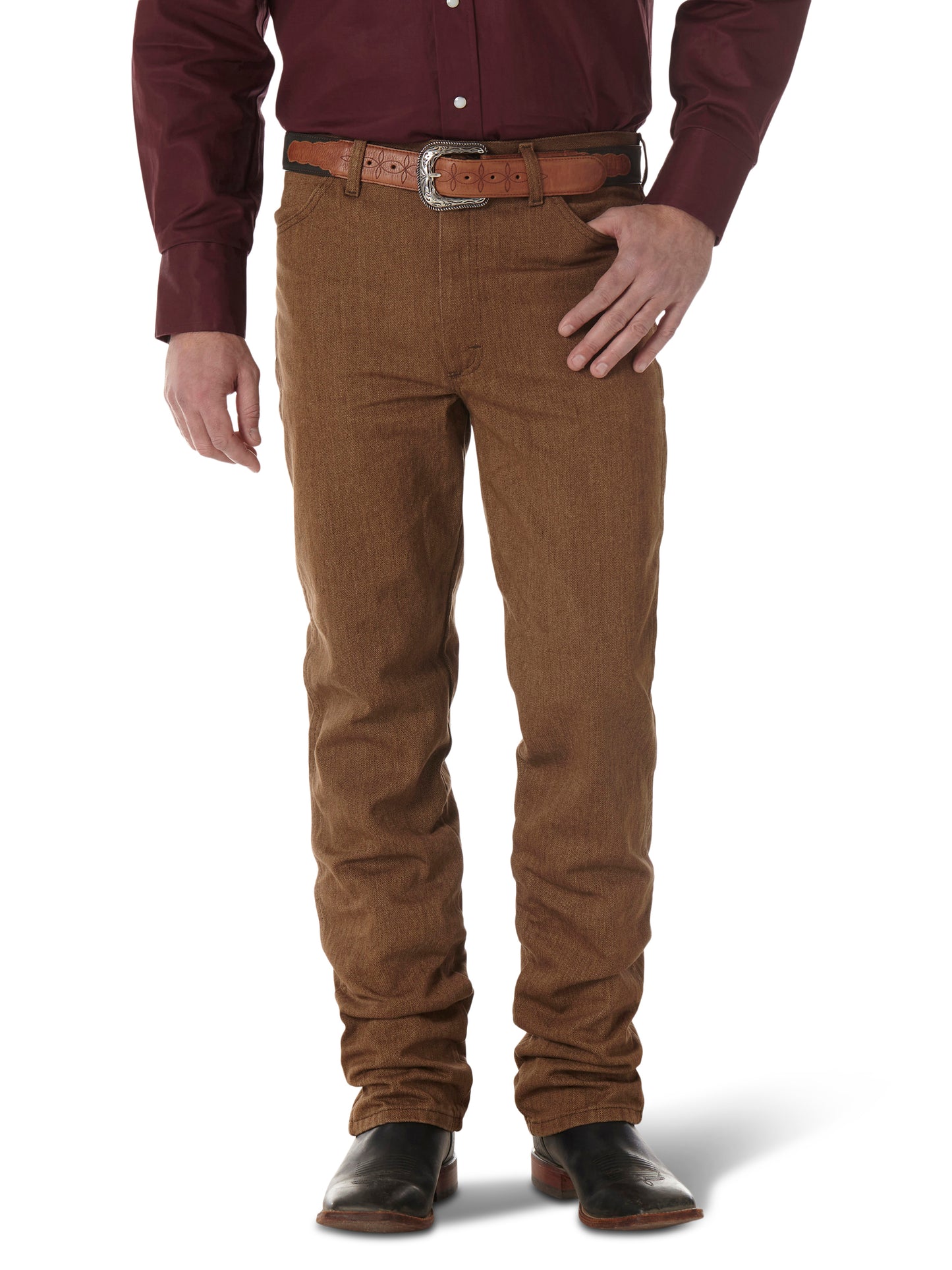 Wrangler Mens Cowboy Cut Slim Fit Jean - 0936BKW