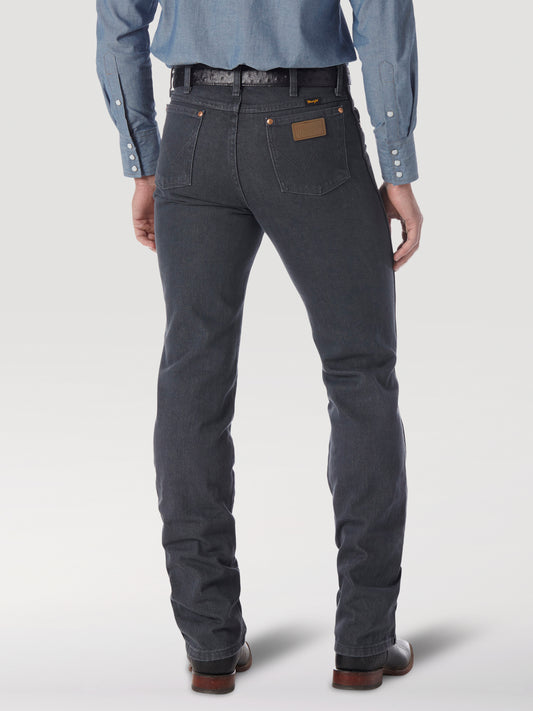 Wrangler Mens Slim Fit Cowboy Cut Jean - Charcoal Grey - 0936CHG34