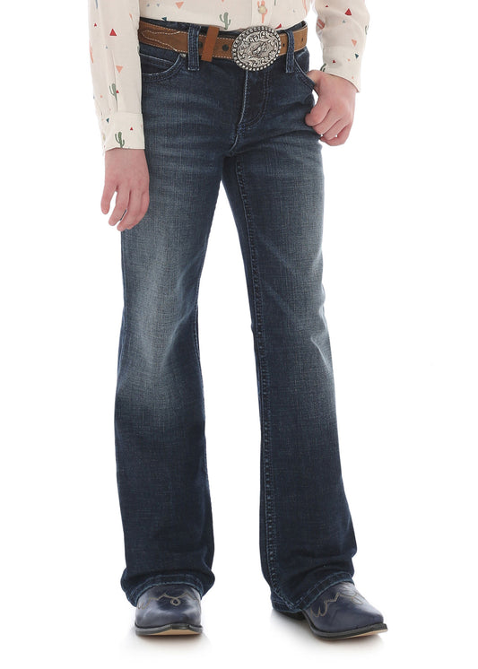 Wrangler Girls Retro Bootcut Jean - Indigo - 09MWGMSREG