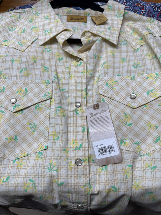 Wrangler Ladies L/S Shirt - On Sale