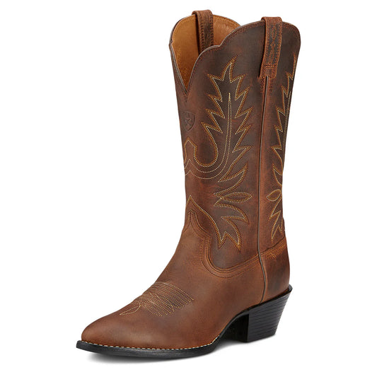 Ariat Ladies Heritage R Toe Western Boot - 10001021