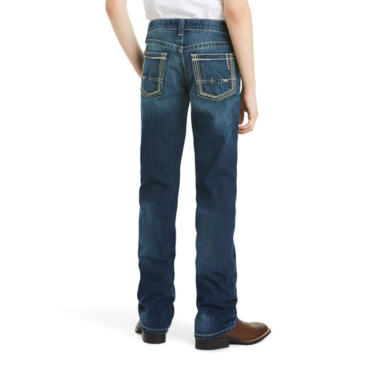 Ariat Boys B5 Slim Boundary Stackable Straight Leg Jean - 10018338