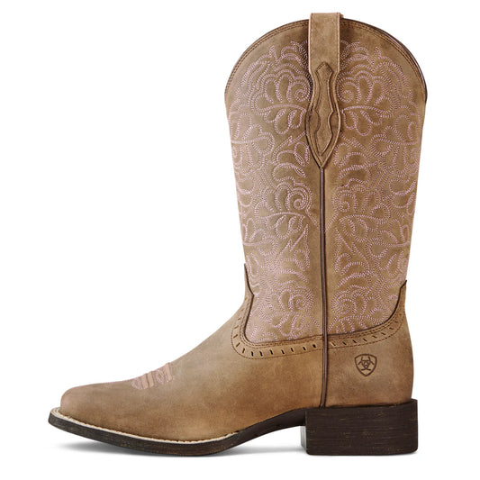 Ariat Ladies Round Up Remunda Brown Boot - 10019906