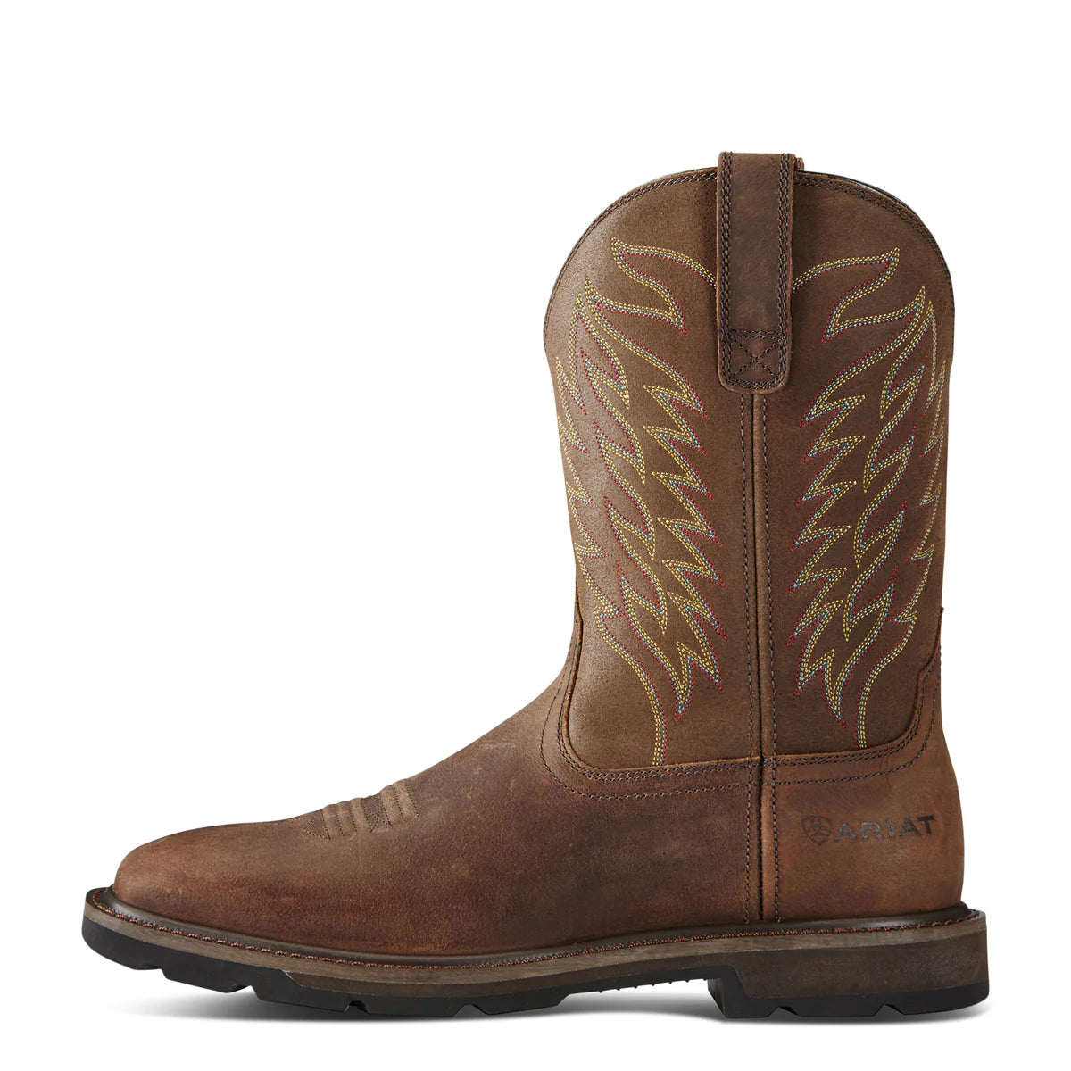 Ariat Mens Groundbreaker Wide Square Toe Steel Toe Boot - 10021108