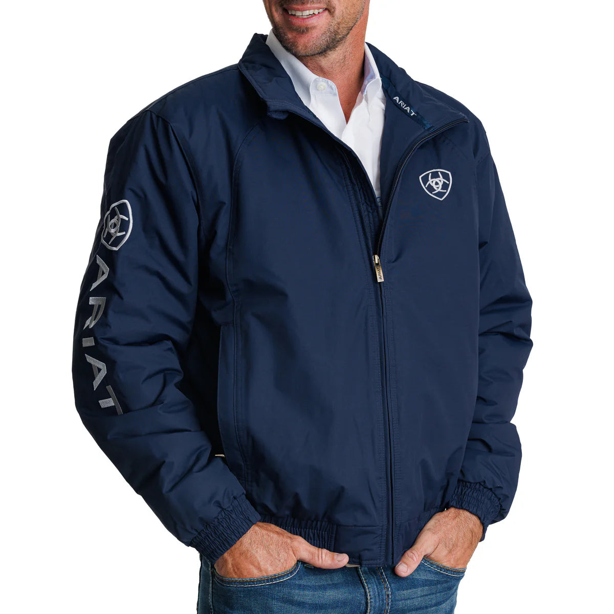 Ariat Mens Team Jacket - Navy - 10034354
