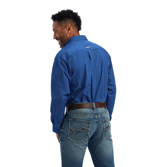 Ariat Mens Benedict Classic Fit Shirt - Blue