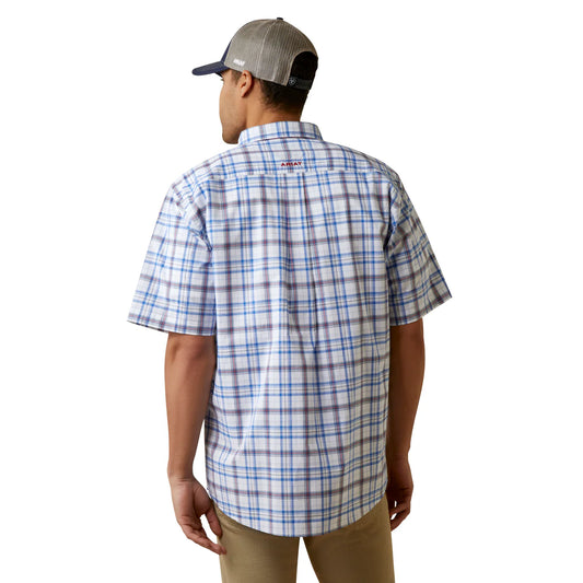 Ariat Mens Pro Series Jacoby Classic Fit S/S Shirt - White