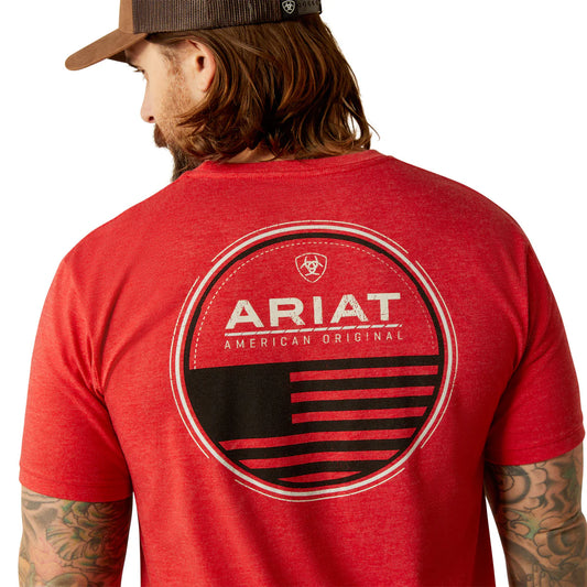 Ariat Mens Original Flag Scope S/S Tee - 10053991