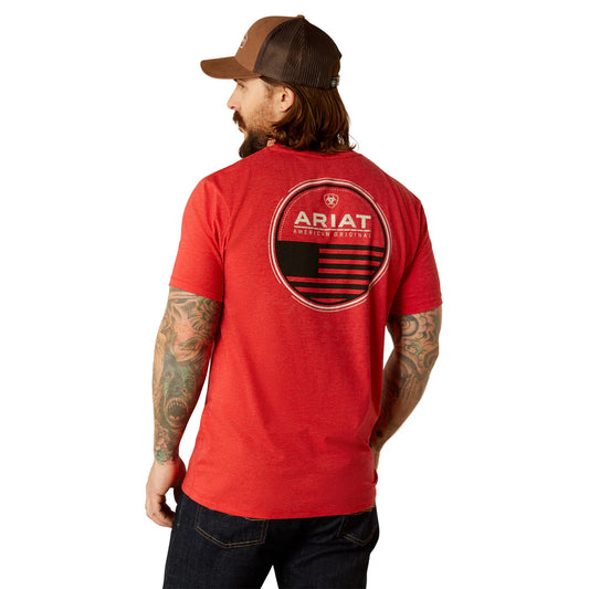 Ariat Mens Original Flag Scope S/S Tee - 10053991