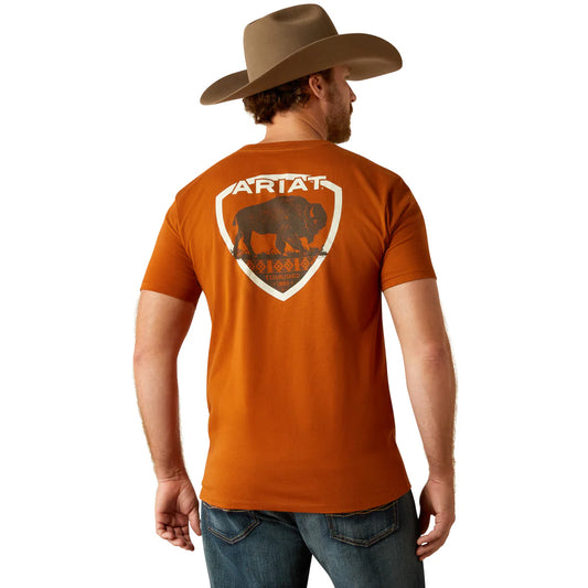 Ariat Mens Buffalo West S/S Tee - 10053992