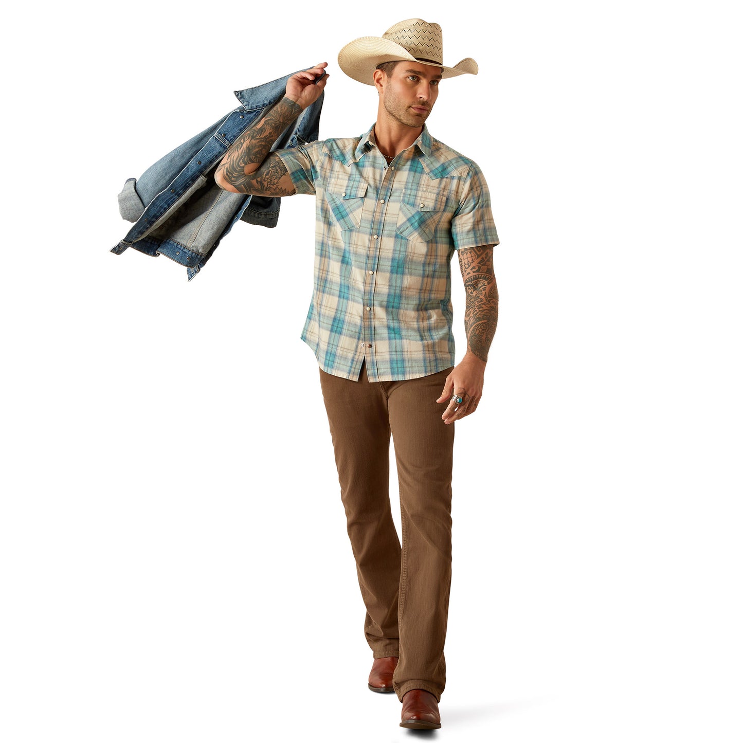Ariat Mens Retro Fit S/S Shirt - 10054703