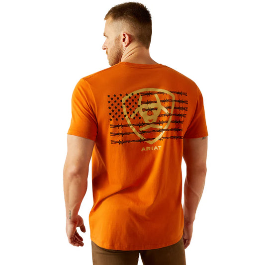 Ariat Mens Barb Shield S/S Tee - 10054774