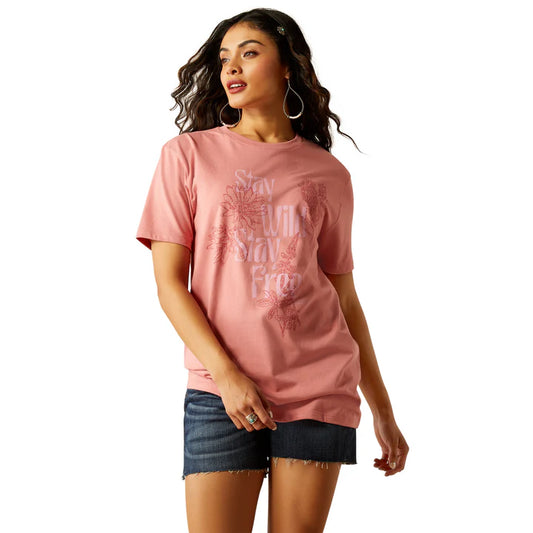 Ariat Ladies Stay Wild S/S tee - 10055168