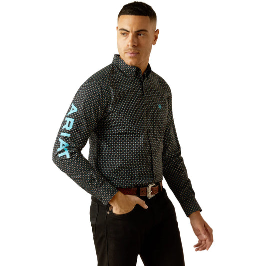 Ariat Mens Team Abel Fitted L/S Shirt - 10058738