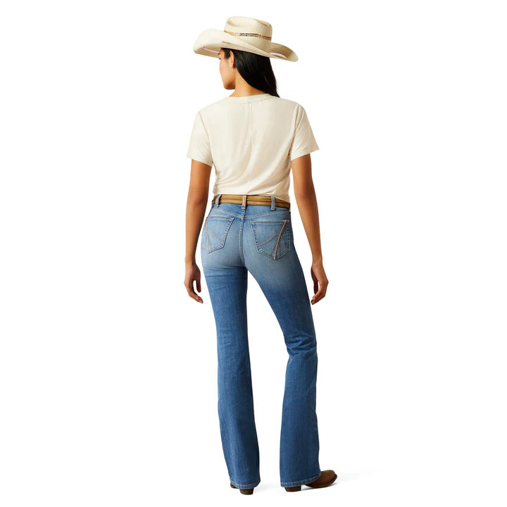 Ariat Ladies High Rise Cassandra Boot Cut Jean - 10058914
