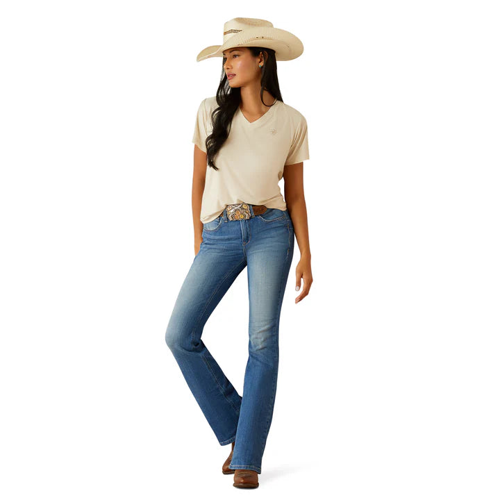 Ariat Ladies High Rise Cassandra Boot Cut Jean - 10058914
