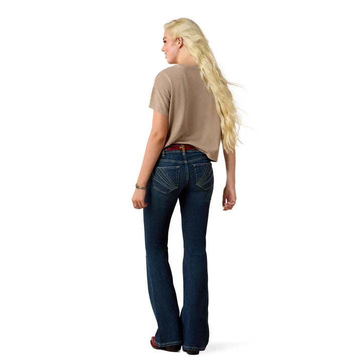 Ariat Ladies Perfect Rise Flare Jean - 10058915