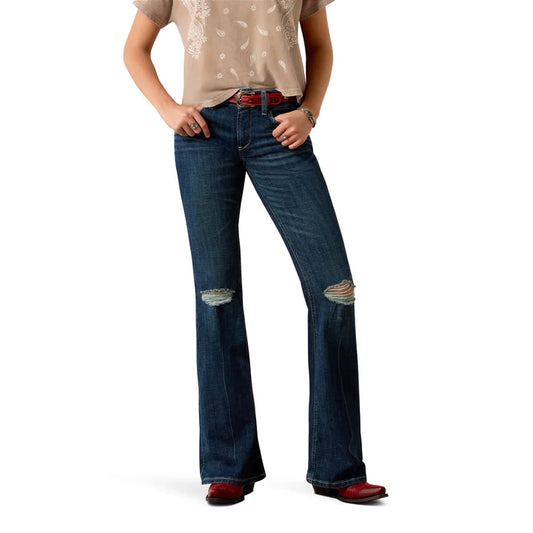 Ariat Ladies Perfect Rise Flare Jean - 10058915