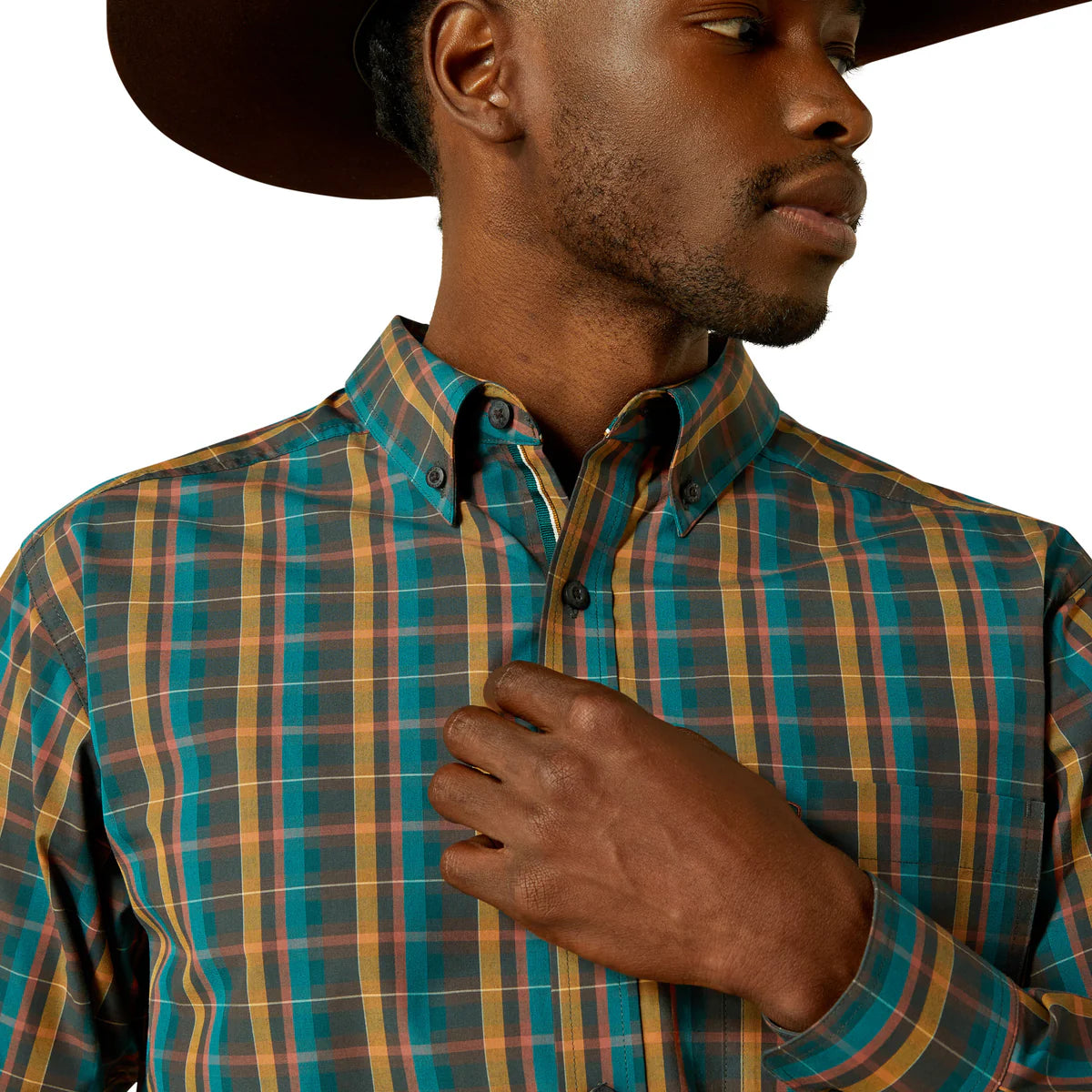 Ariat Mens Pro Series Bowie Fitted L/S Shirt - 10062178