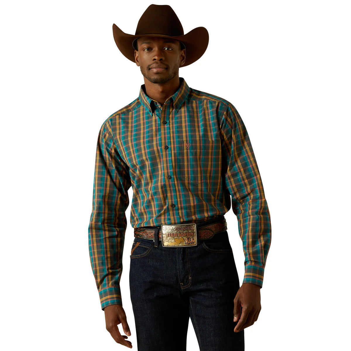 Ariat Mens Pro Series Bowie Fitted L/S Shirt - 10062178