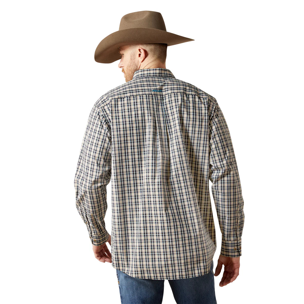 Ariat Mens Pro Series Tex L/S Shirt - Black - 10065775