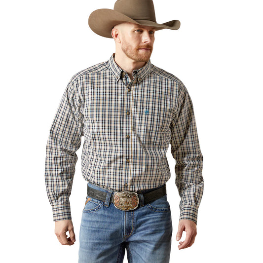 Ariat Mens Pro Series Tex L/S Shirt - Black - 10065775