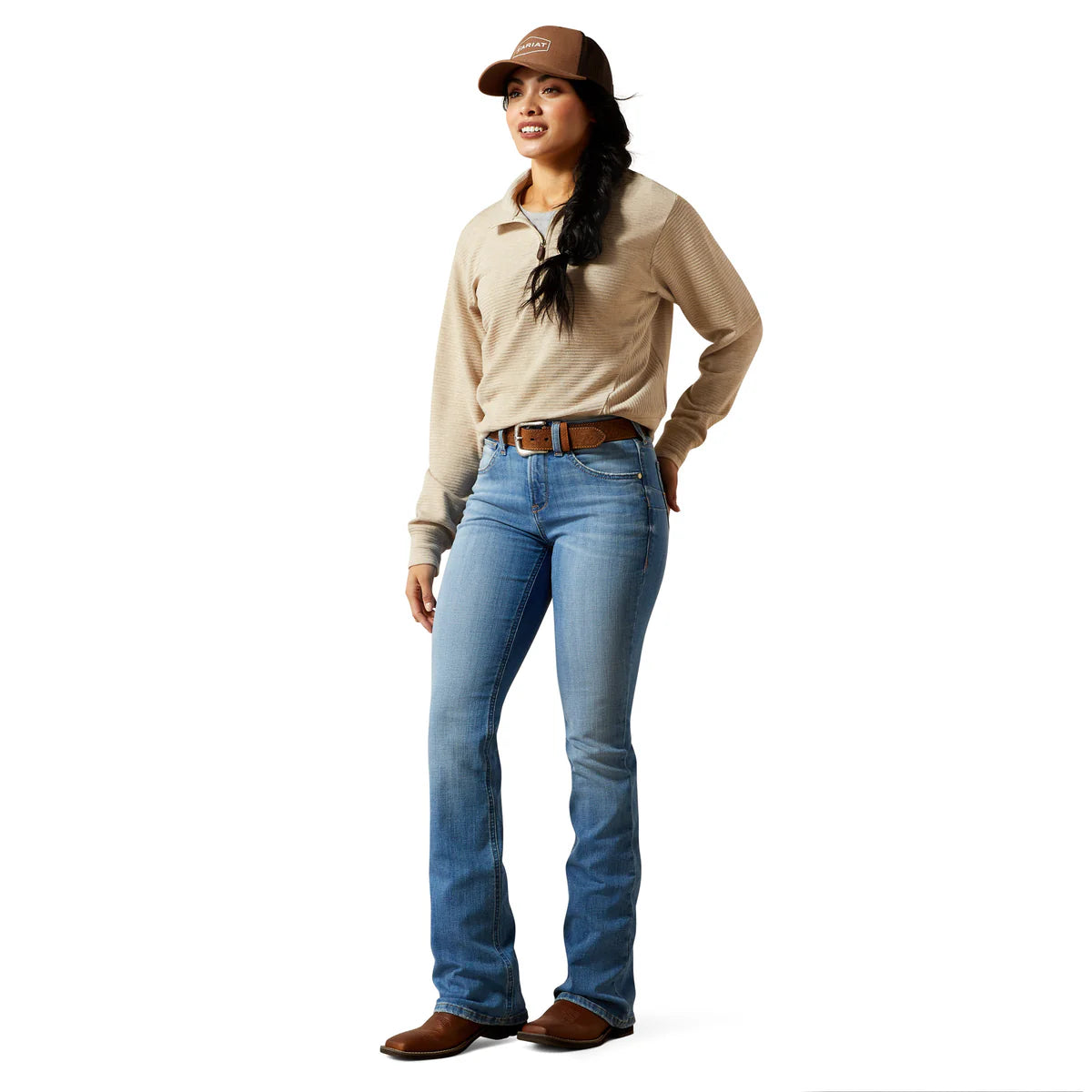 Ariat Ladies High Rise Camellia Boot Cut Jean - 10065880