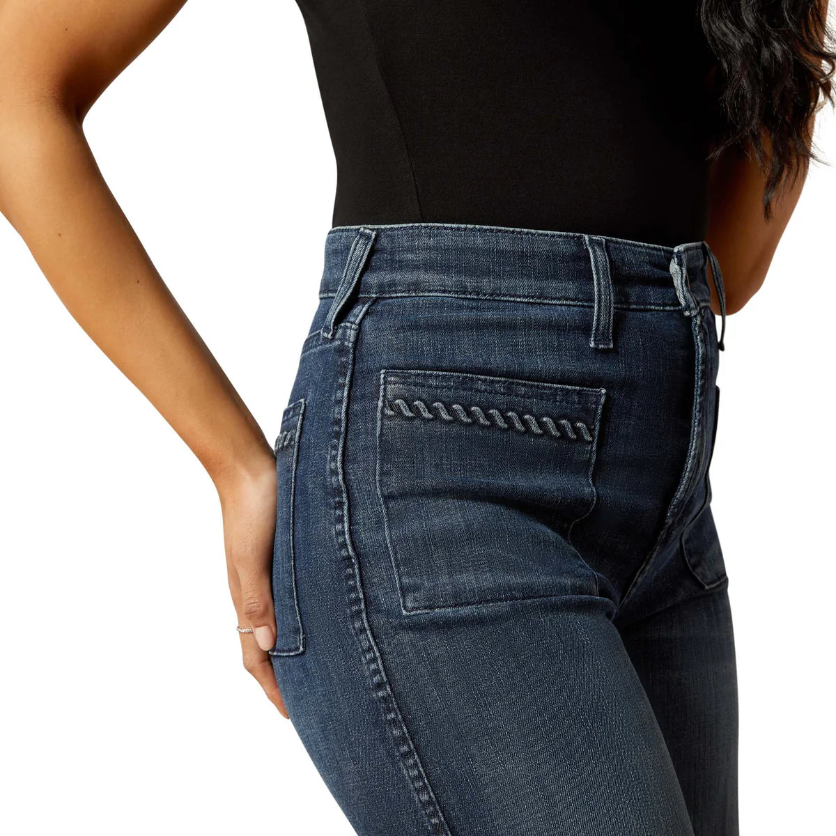 Ariat Ladies Ultra High Rise Jill Wide Leg Jean - 10065915