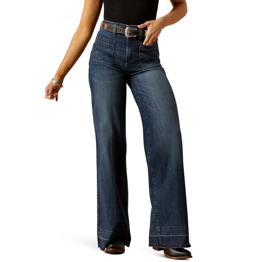 Ariat Ladies Ultra High Rise Jill Wide Leg Jean - 10065915