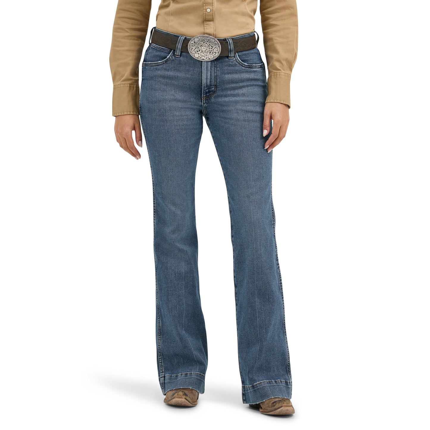Wrangler Ladies High Rise Trouser Jean - 1011MPESY